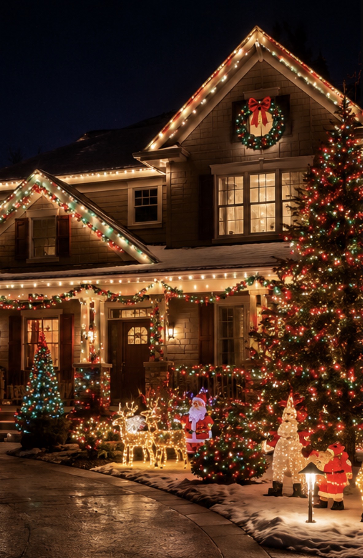 Christmas light installation Alberta